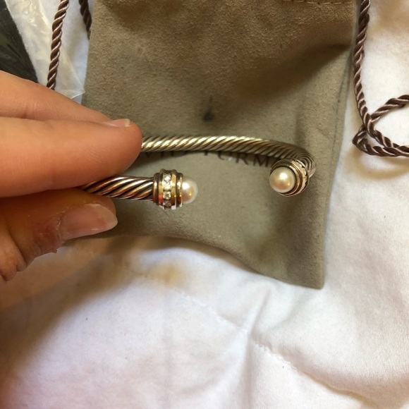 David yurman cable classics 5mm pearl - Picture 4 of 7
